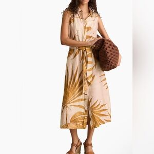 Reiss Morgan Button Down Collared Shirt Dress 6